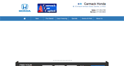 Desktop Screenshot of carmackhonda.com